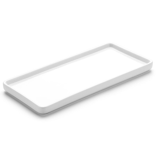Porcelain bathroom tray for - 8",